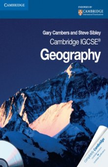 Cambridge IGCSE Geography Coursebook with CD-ROM (Cambridge International IGCSE)