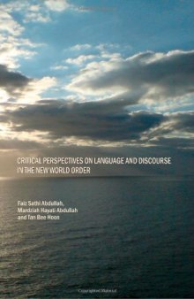 Critical Perspectives on Language and Discourse in the New World Order
