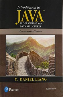 Introduction to Java Programming and Data Structures, Comprehensive Version