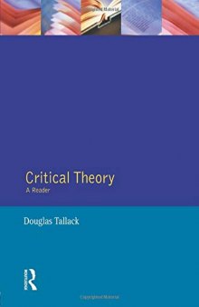 Critical Theory: A Reader