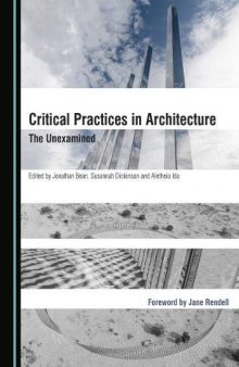 Critical Practices in Architecture