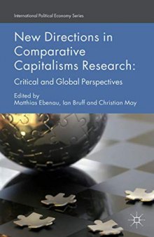 New Directions in Comparative Capitalisms Research: Critical and Global Perspectives