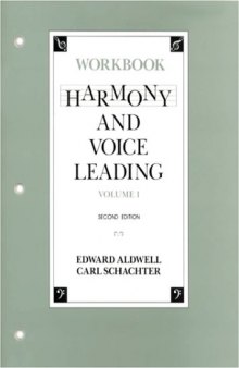 Workbook: Harmony And Voice Leading