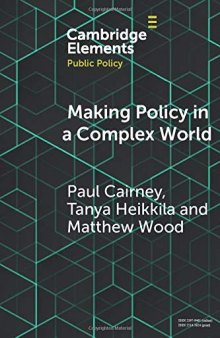 Making Policy in a Complex World (Elements in Public Policy)