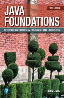 Java Foundations Introduction to Program Design and Data Structures (5th Edition)