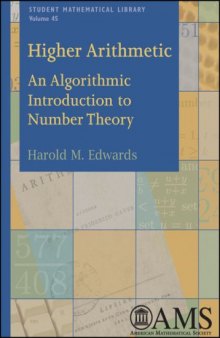 Higher Arithmetic. An Algorithmic Introduction to Number Theory