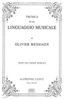 Tecnica del mio linguaggio musicale