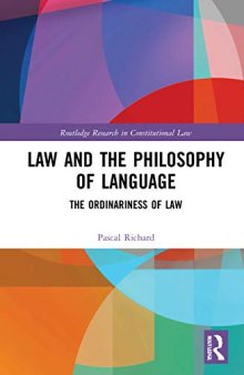 Law and Philosophy of Language: Ordinariness of Law