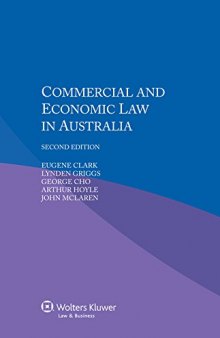 IEL Commercial and Economic Law in Australia, 2nd edition [POD]