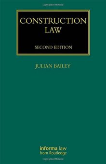 Construction Law (Construction Practice Series) Volume 1-3