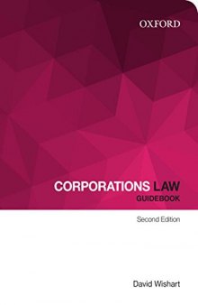 Corporations Law Guidebook