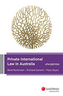 Private international law in Australia