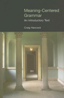 Meaning-Centered Grammar: An Introductory Text