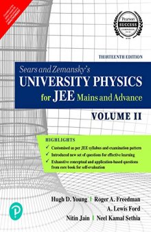 University Physics for JEE Mains and Advance