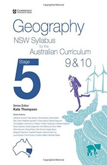 Geography NSW Syllabus for the Australian Curriculum Stage 5 Years 9 and 10