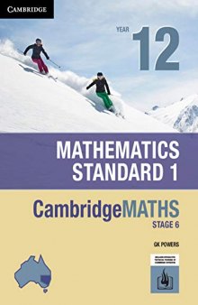 Cambridge Maths Stage 6 NSW Standard 1 Year 12