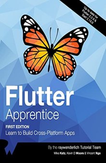 Flutter Apprentice (First Edition): Learn to Build Cross-Platform Apps