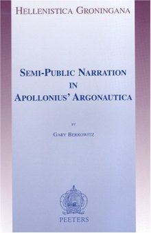 Semi-public Narration in Apollonius' Argonautica