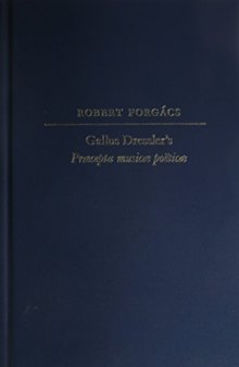 Gallus Dressler's Praecepta musicae poeticae