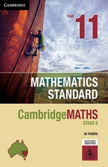 Cambridge Maths Stage 6 NSW Standard Year 11