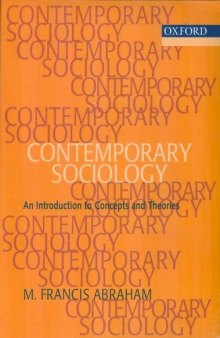 Contemporary Sociology: An Introduction to Concepts and Theory