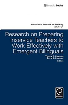 Research on Preparing Inservice Teachers to Work Effectively with Emergent Bilinguals