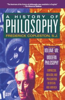 Modern Philosophy: Empiricism, Idealism, and Pragmatism in Britain and America
