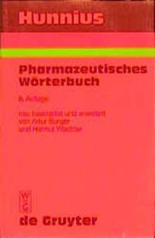 Hunnius - Pharmazeutisches Wörterbuch