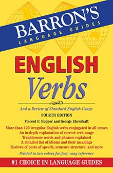 English Verbs (Barron's Verb): And a Review of Standard English Usage