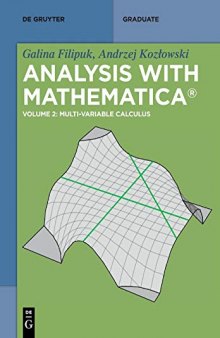 Analysis With Mathematica: Multi-variable Calculus