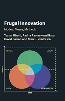 Frugal Innovation: Models, Means, Methods