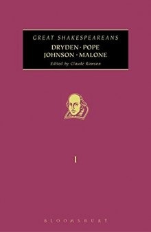 Dryden, Pope, Johnson, Malone
