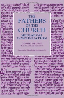 The Academic Sermons (Fathers of the Church: Mediaeval Continuation): 11