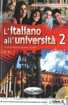 L'italiano all'universita: Libro 2 (Level B1-B2)