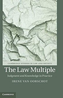The Law Multiple: Judgment and Knowledge in Practice