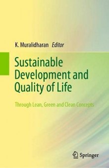 Sustainable Development and Quality of Life: Through Lean, Green and Clean Concepts