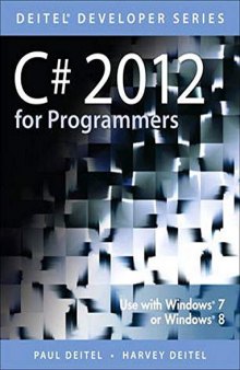 C# 2012 for Programmers