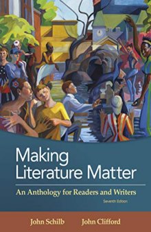 Making Literature Matter an Anthropology for readers and writers