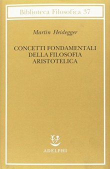 Concetti fondamentali della filosofia aristotelica