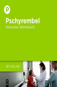 Pschyrembel Klinisches Wörterbuch (German Edition)