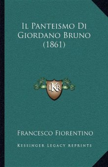 Il panteismo di Giordano Bruno (1861)