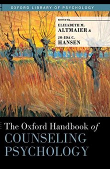 The Oxford Handbook of Counseling Psychology