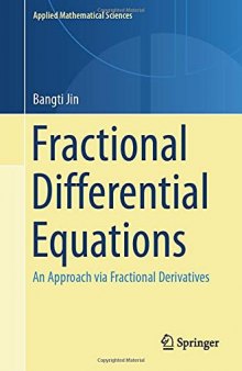 Fractional Differential Equations: An Approach via Fractional Derivatives: 206 (Applied Mathematical Sciences, 206)