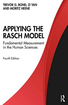 Applying the Rasch Model: Fundamental Measurement in the Human Sciences, 4th Edition
