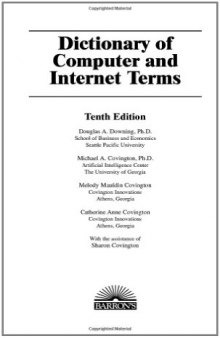 Dictionary of Computer and Internet Terms (Barron's Dictionary of Computer & Internet Terms) (Barron's Business Dictionaries)