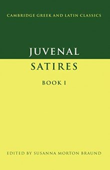 Juvenal: Satires Book I