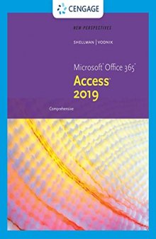 New Perspectives Microsoft Office 365 & Access 2019 Comprehensive