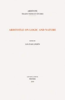 Aristotle on Logic and Nature