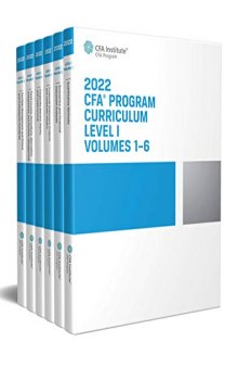2022 CFA Program Curriculum Level I Financial Statement Analysis AND Corporate Issuers
