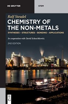 Chemistry of the Non-Metals: Syntheses - Structures - Bonding - Applications (De Gruyter Textbook) (De Gruyter STEM)